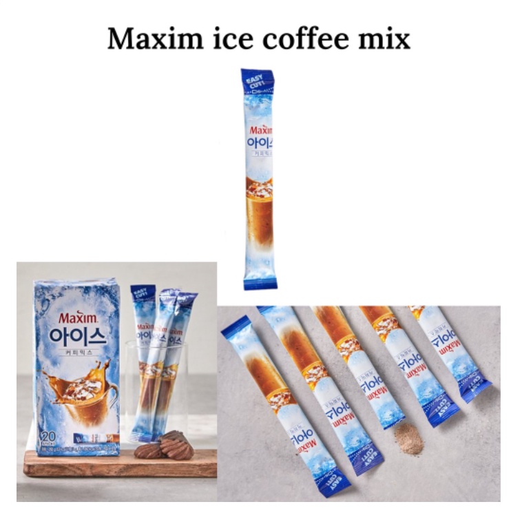 [MAXIM] SET CÀ PHÊ MAXIM 10 GÓI MIX ĐỦ VỊ DÙNG THỬ