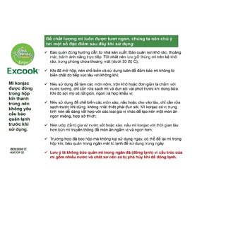Mì konjac Excook - Hộp 150gram