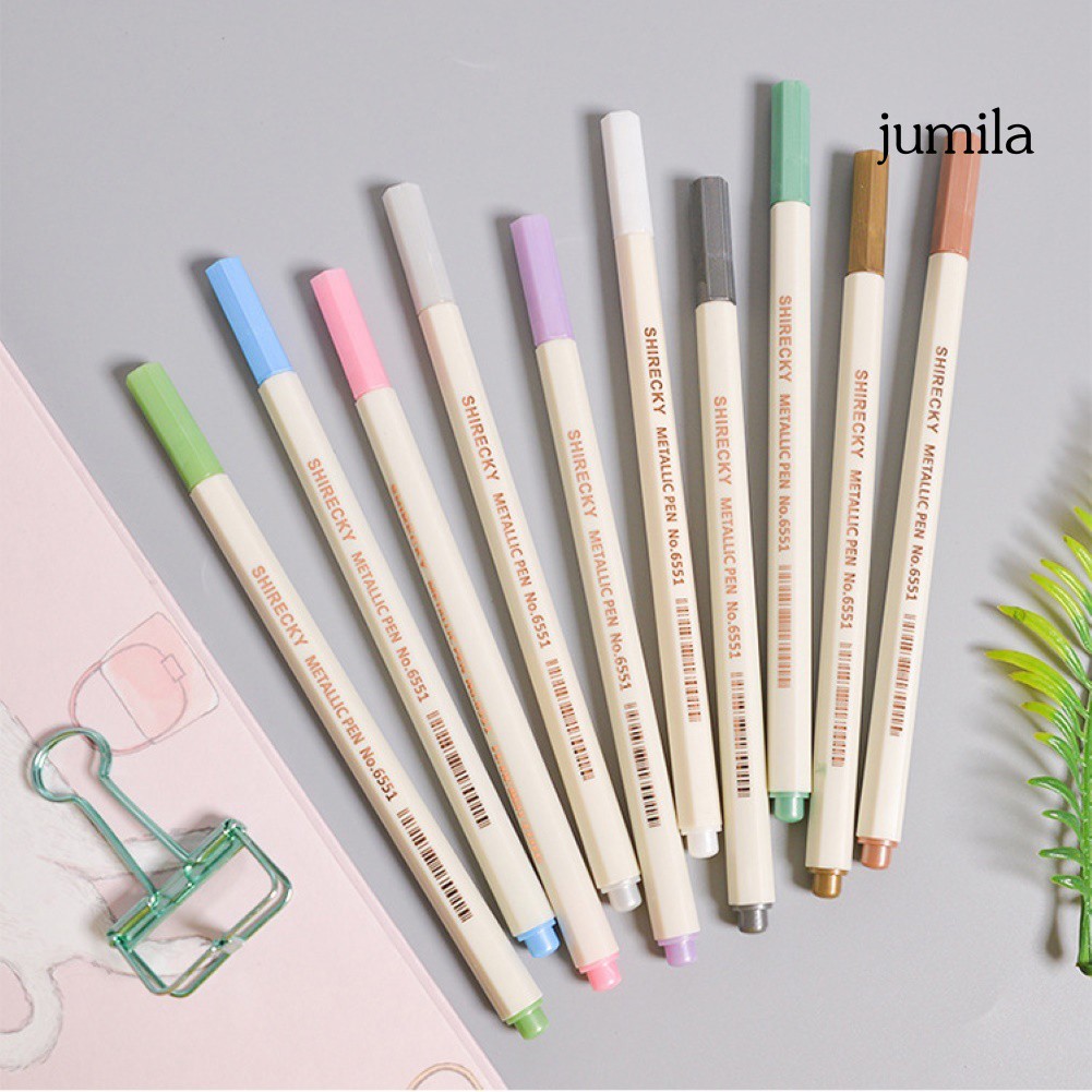 Set 10 Bút Lông Viết Thư Pháp