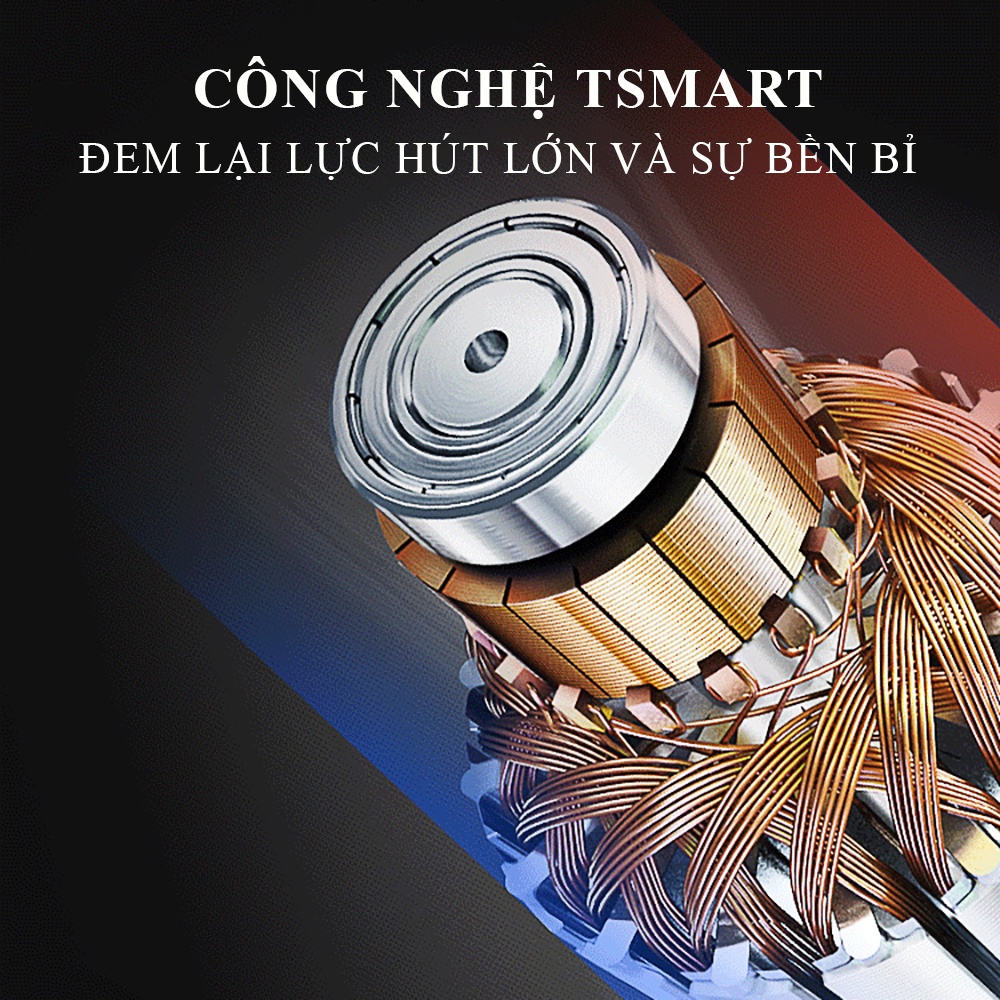 Máy hút bụi gia đình cầm tay 2 trong 1 công suất lớn 600W, hút sạch mọi ngóc ngách cho ngôi nhà của bạn