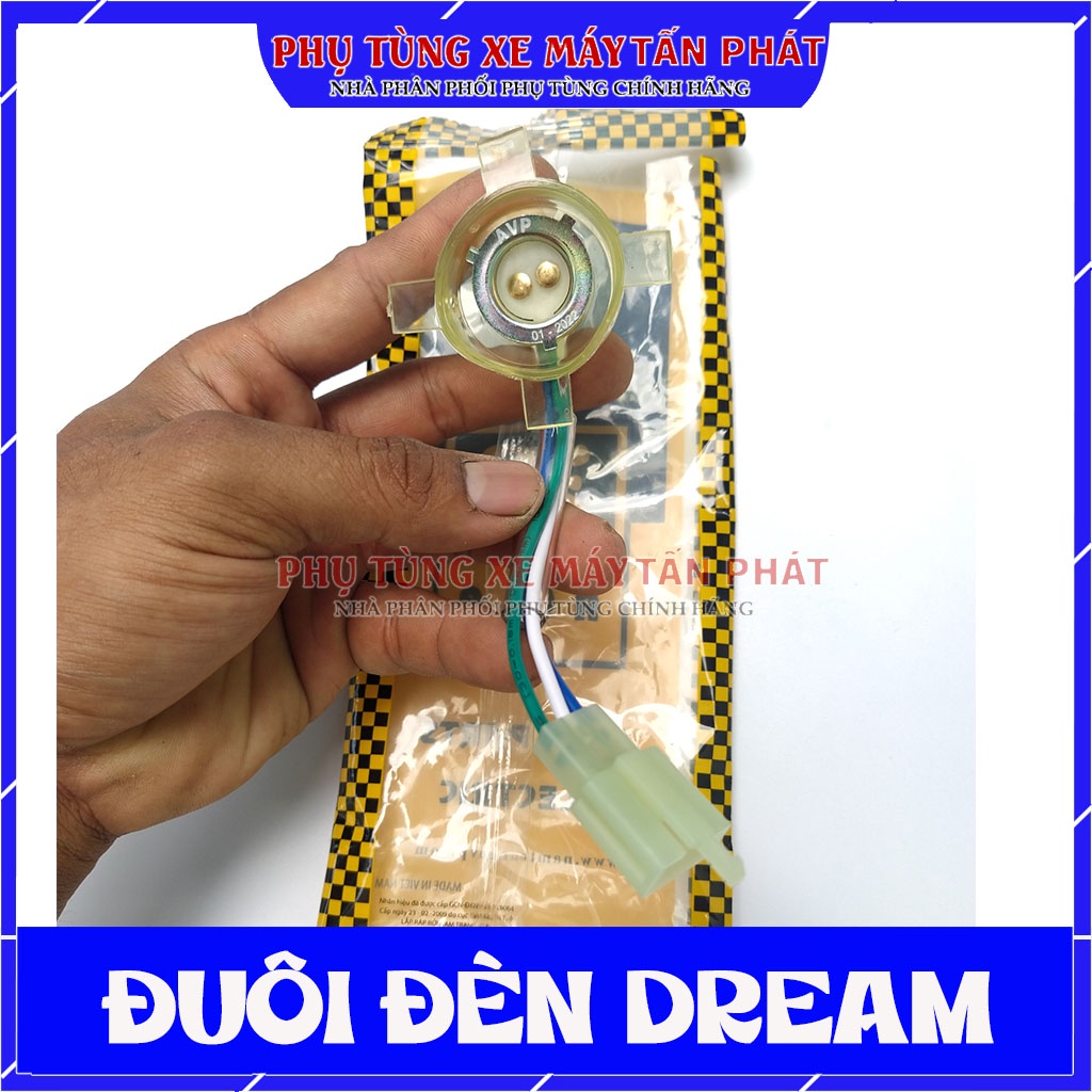 01 Đui Bóng Đèn Ô Tô Xe Máy H4 – Dream Đuôi Đèn Hàng Nam Trang AVP