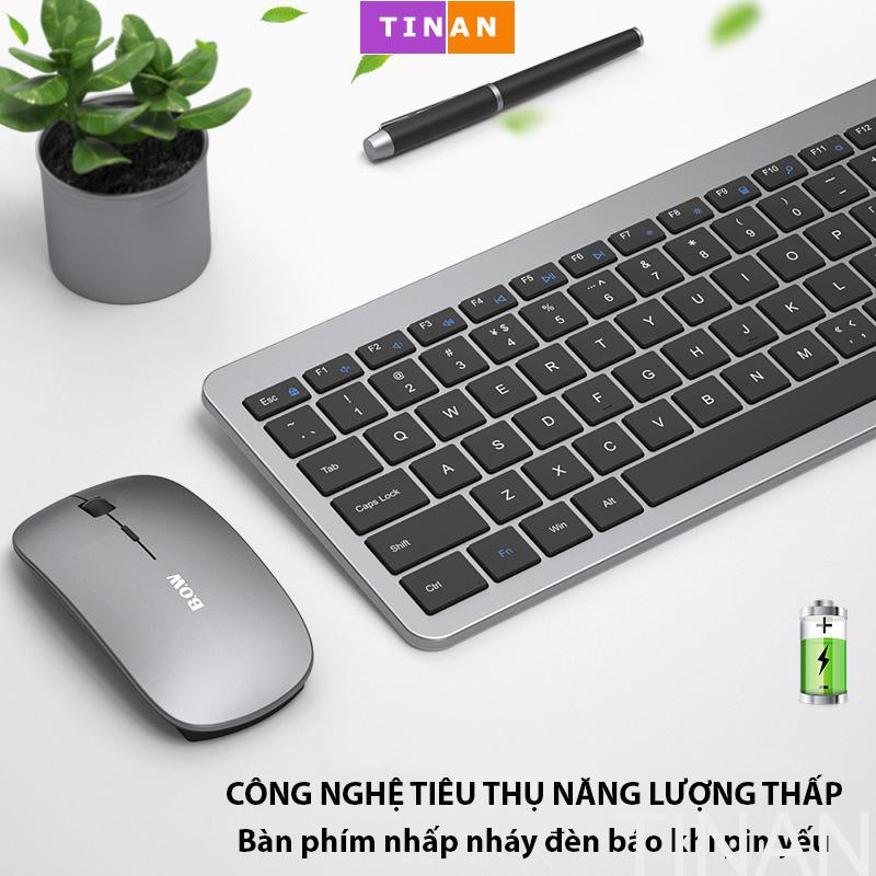 Combo Chuột &amp; Bàn Phím Không Dây B.O.W HW198D