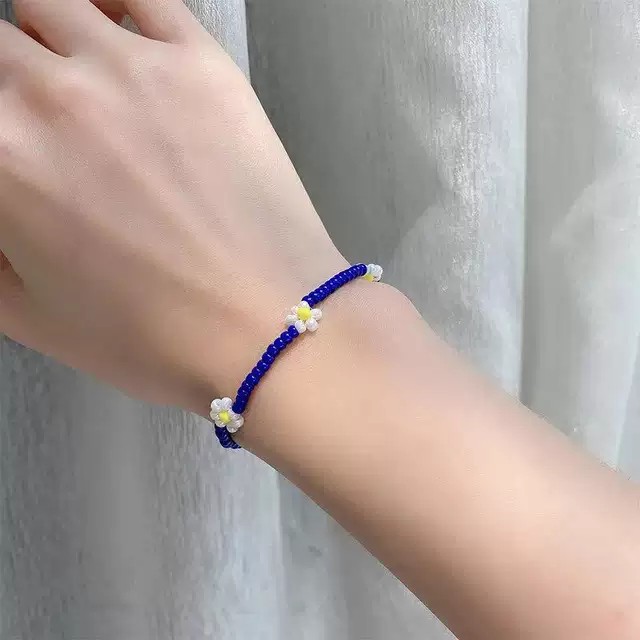 - Set đầy đủ làm vòng tay hoa cúc- vòng tay handmade