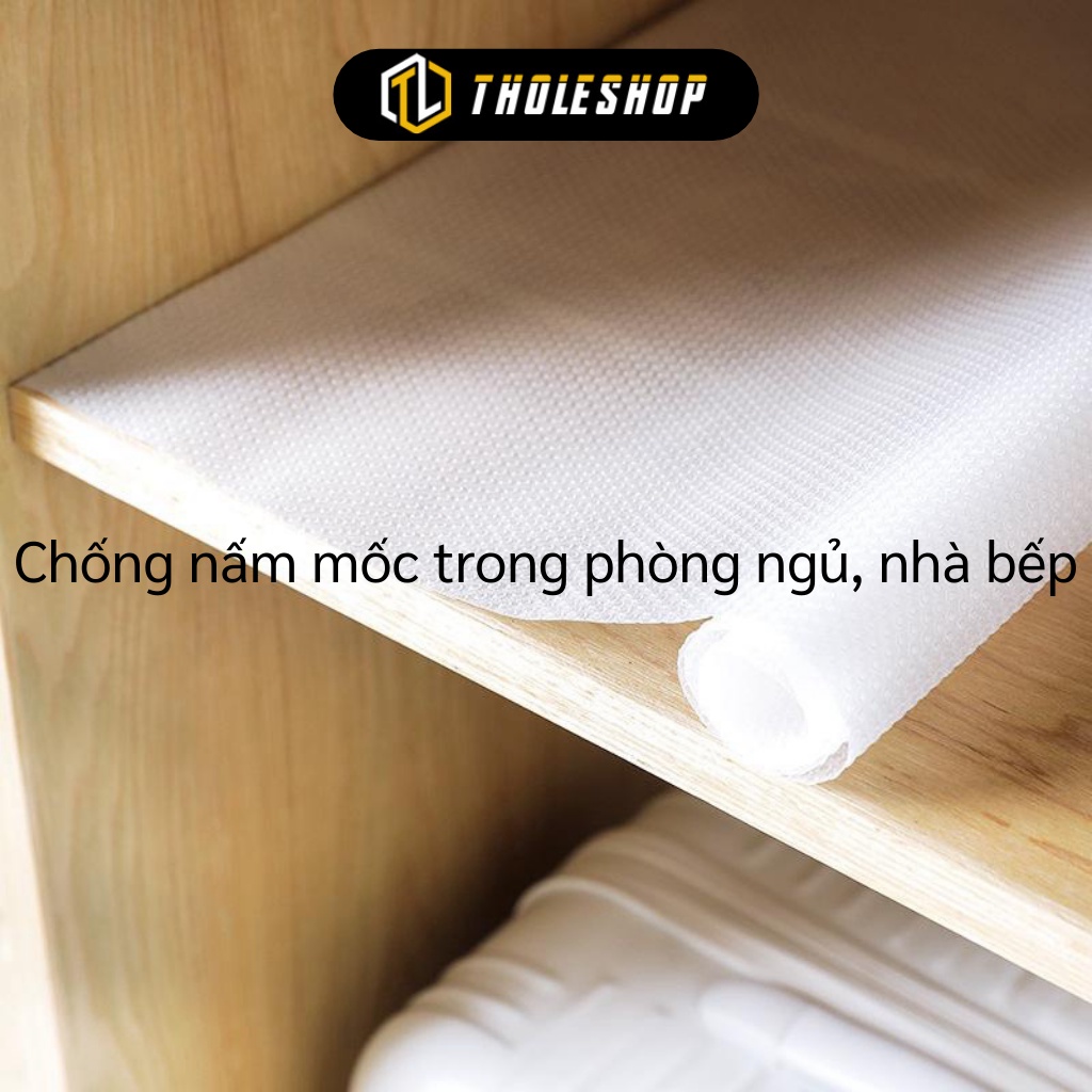 Miếng Lót Chống Thấm - Tấm Lót Đáy Tủ, Ngăn Kéo 1m5 Chống Ẩm Mốc, Không Trơn 7303