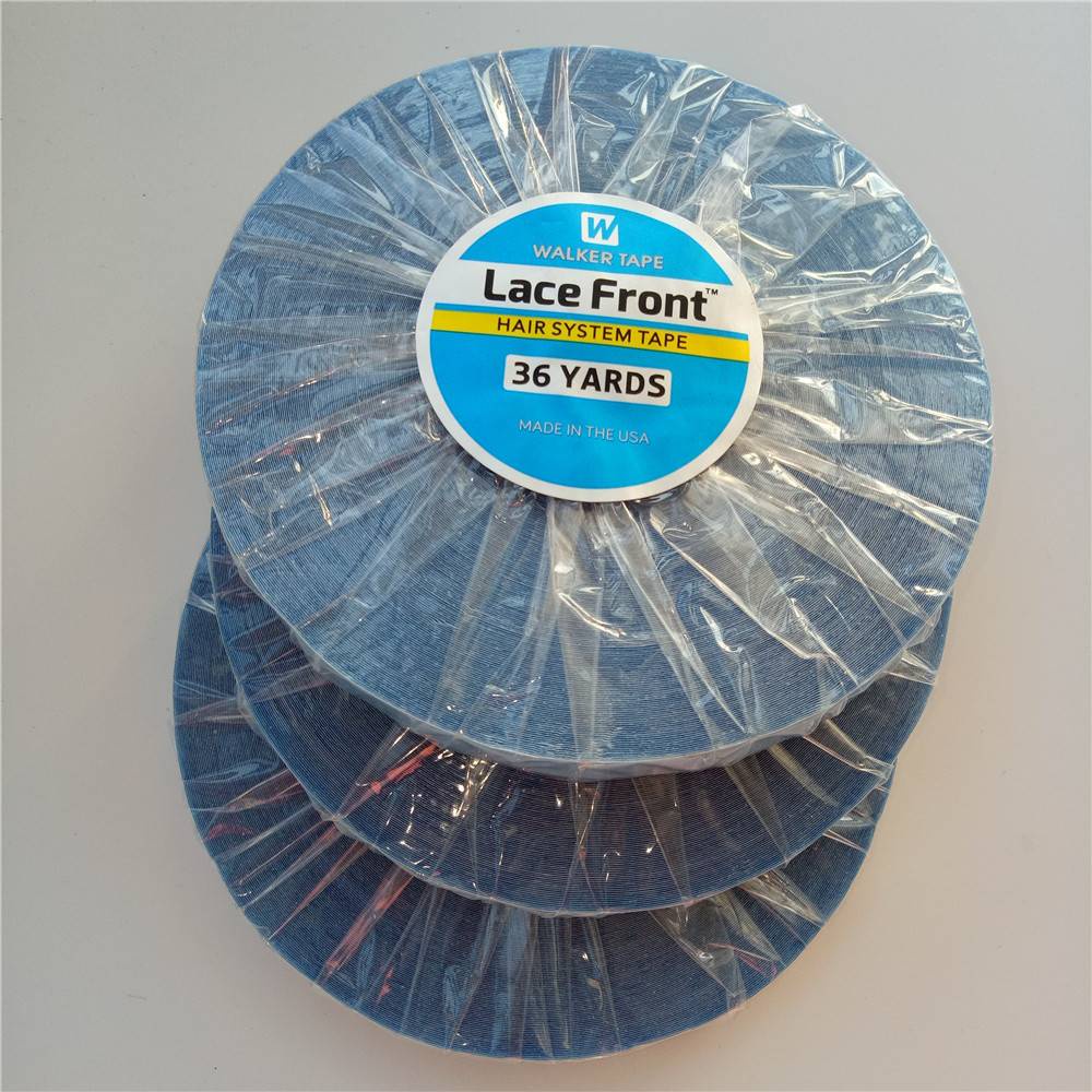 Băng Keo Hai Mặt Hỗ Trợ Dán Tóc Giả 12yards Màu Xanh Dương