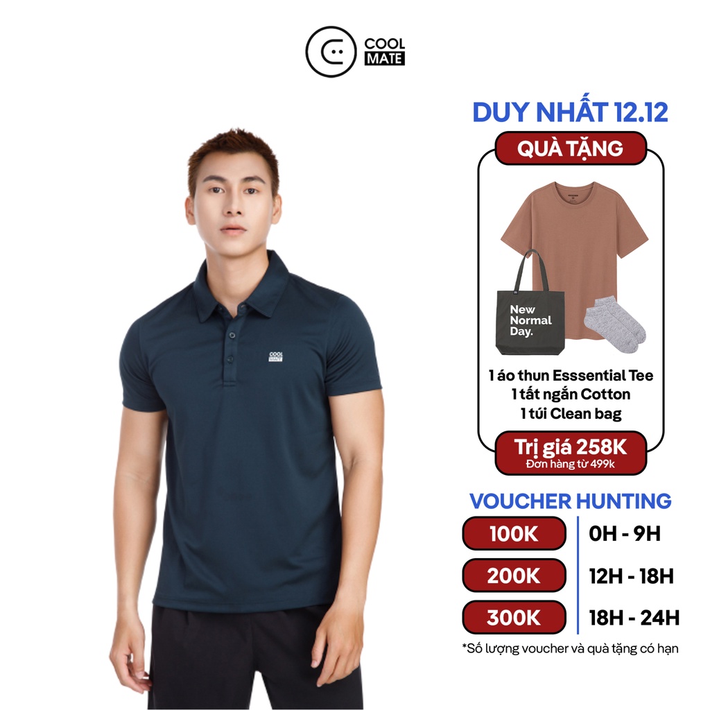 [SALE TẾT]Áo Polo thể thao nam ProMax-S1, Áo thể thao đa năng Gym Chạy bộ Pickleball Tennis thoáng khí thấm hút Coolmate | BigBuy360 - bigbuy360.vn