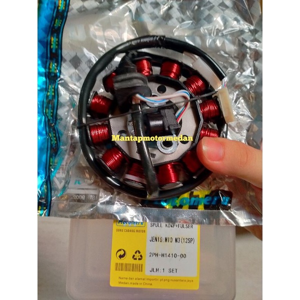 Spull Spol Stator Comp Assy Complete Yamaha Mio M3 Mio Z Soul GT 125 2PH