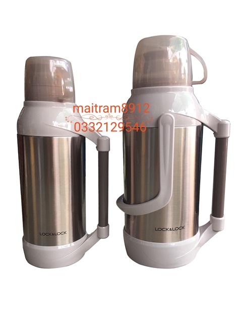 Bình thuỷ Lock&Lock 2 lít/3.2 lít. Bình thủy Lock and lock loại to 3,2 lít