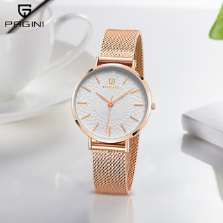  Đồng hồ thời trang nữ PAGINI PA8222 dây kim loại giá rẻ 