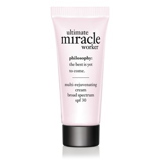 Kem dưỡng da chống nắng chống lão hóa Philosophy Ultimate Miracle Worker SPF 30 7ml (unbox)