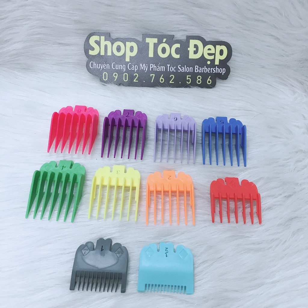 Bộ nhựa 10 chiếc cho các dòng tông đơ phổ thông như: chaoba, wahl, kemei.