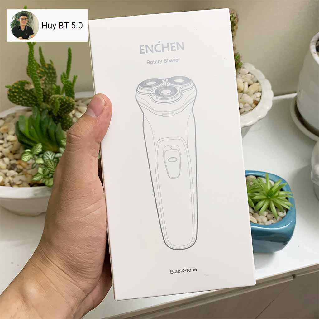 Máy Cạo Râu Siêu Bền Xiaomi Enchen BlackStone ( Phiên bản mới Pin 600mAh) Shop Của Huy BT 5.0