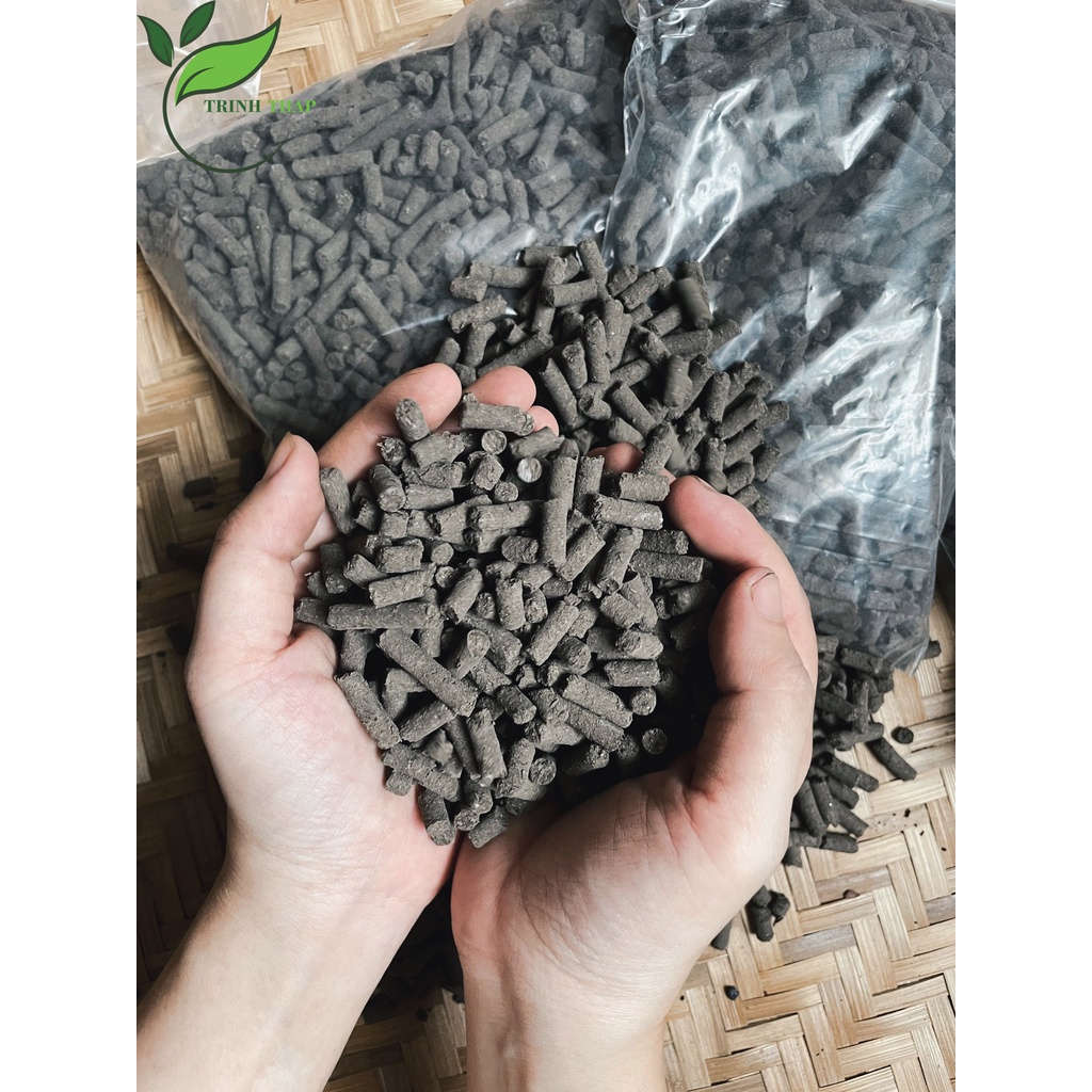 PHÂN TRÙN QUẾ viên nén, tan chậm, túi 300g bón rau, cây cảnh