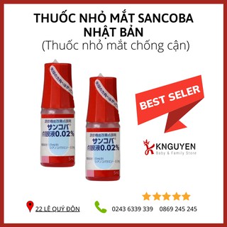 Thuốc nhỏ mắt chống cận thị Santen 0,02% 5ml