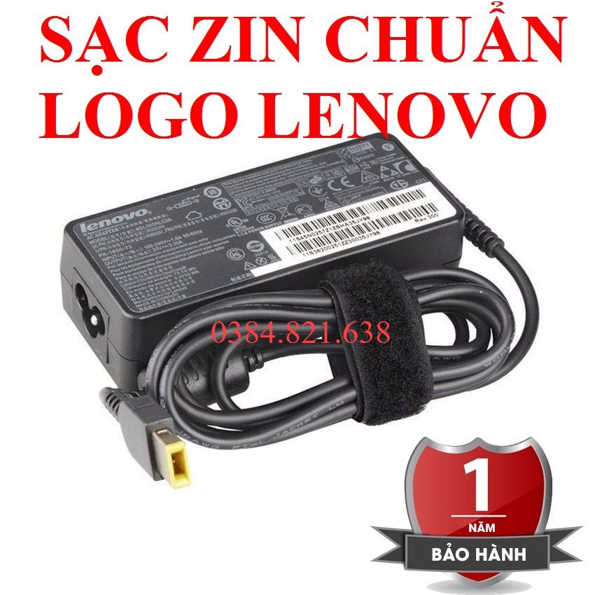 Sạc Laptop Lenovo 20V - 4.5A 90W chân usb zin logo - Tặng Kèm dây nguồn