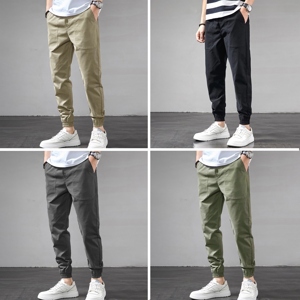 QUẦN JOGGER KAKI NAM TÚI HỘP PHONG CÁCH NĂNG ĐỘNG