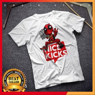 [BÁN CHẠY] Áo phông nam ngắn tay không cổ chữ NICE KICKS