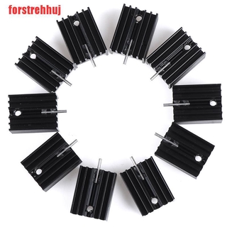 Set 10 miếng tản nhiệt nhôm đen 20x15 x 11mm to-220