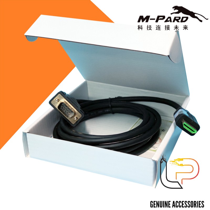 Cáp chuyển Hdmi ra Vga 1.8m M-Pard MH 302