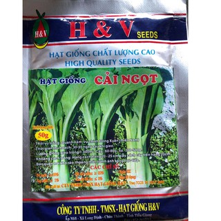 hạt giống cải ngọt chất lượng cao