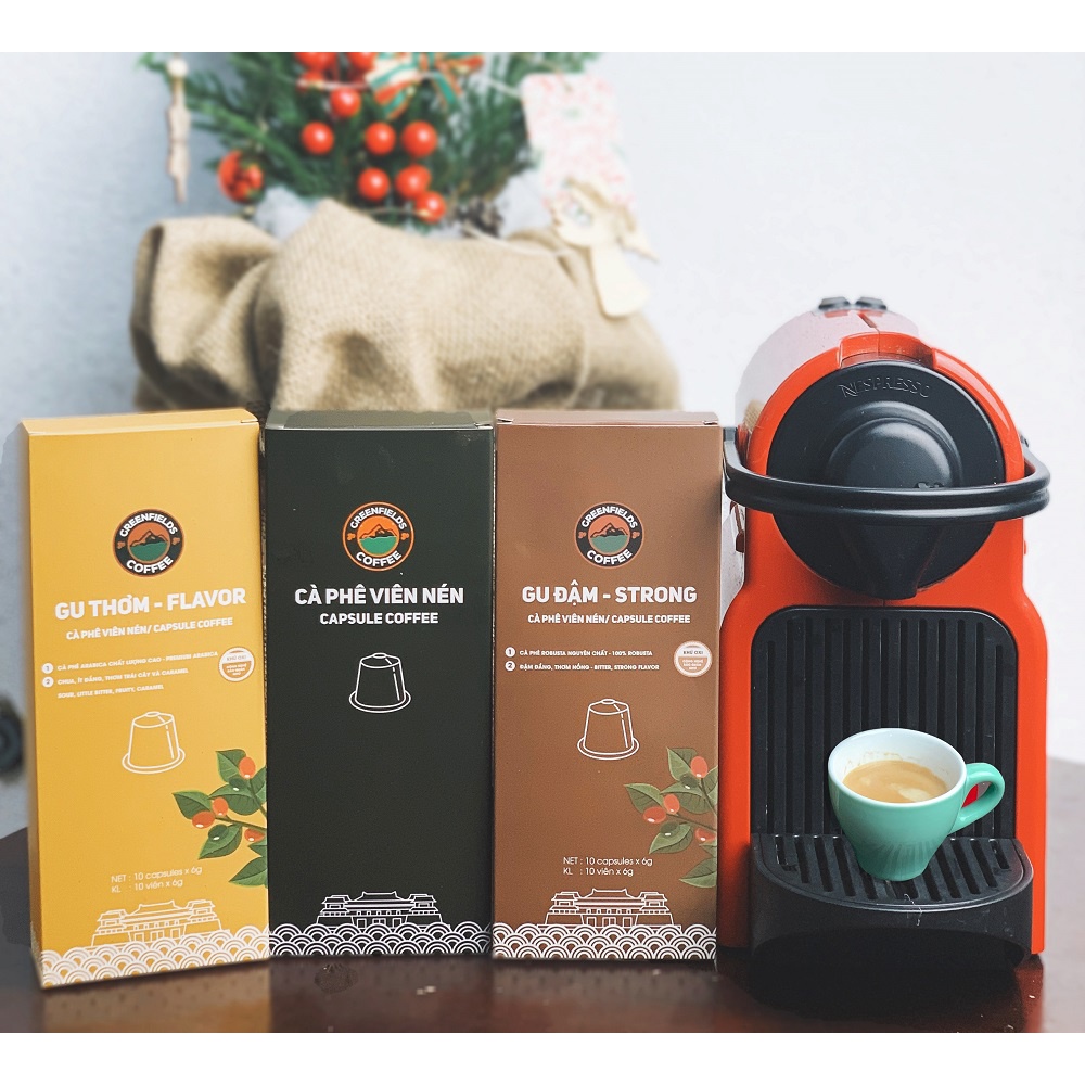 Máy pha cà phê viên nén Nespresso Krups Inissia Nespresso