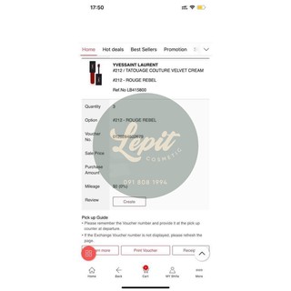 Son Kem YSL Tatouage Couture Velvet Cream Matte Lip Stain