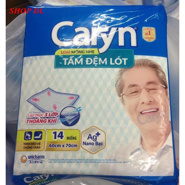 Tấm đệm lót Caryn loại mỏng nhẹ 14