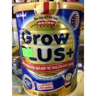 Sữa Nuti Grow Plus xanh dinh dưỡng hiệu quả giúp trẻ “tăng cân khẻ mạnh” 400g