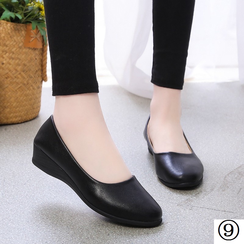 Giày Búp Bê Mũi Tròn Đế Mềm Chống Trượt Thoải Mái Dành Cho Nữ