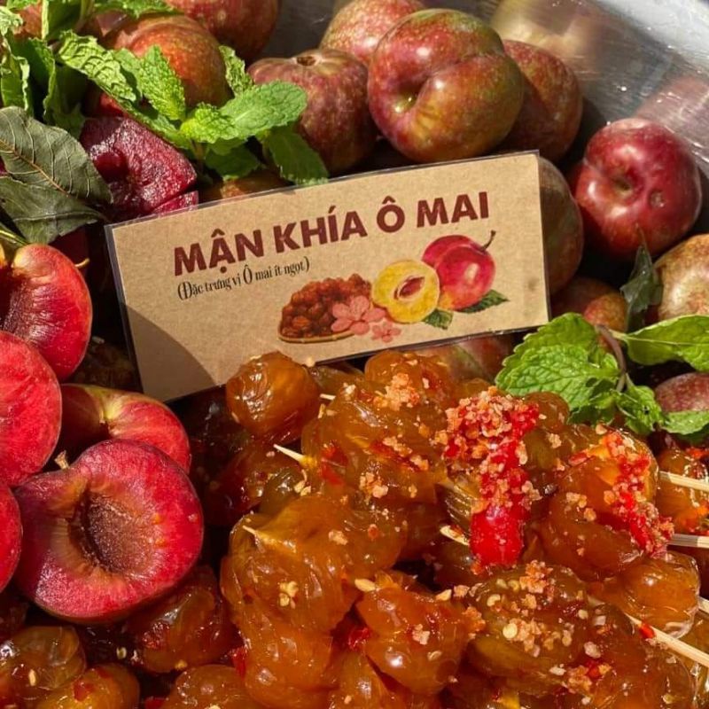 MỨT MẬN RIM/ MẬN KHÍA HÀ NỘI LẮC MUỐI ỚT