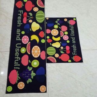 Bộ 2 thảm bếp mẫu mới