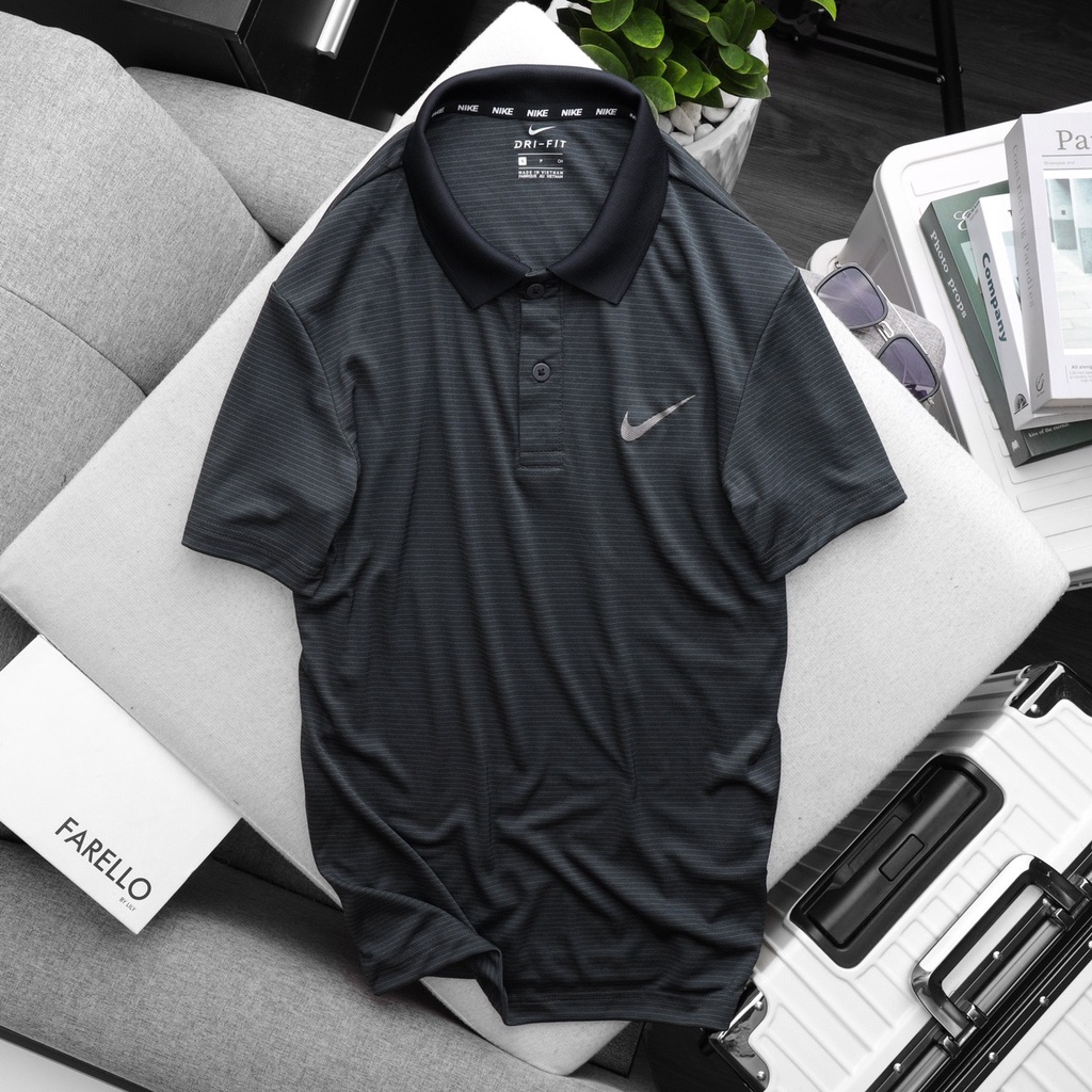 [8 MÀU] Áo thun polo thể thao nam, áo thun đánh golf phong cách basic, chất vải dệt chu kì siêu mịn mát 10155