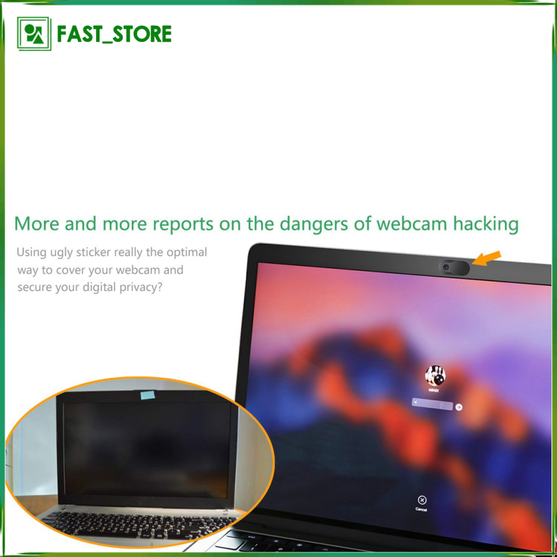 6 Miếng Nhôm Che Webcam Cho Macbook Pro,Laptop Đen | BigBuy360 - bigbuy360.vn