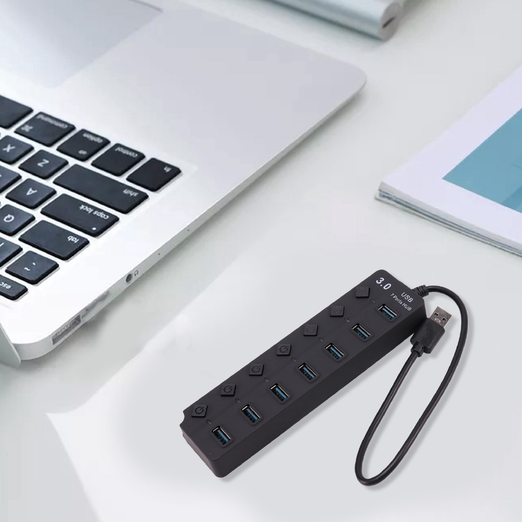 Bộ Chia 7 Cổng Usb 3.0 5gbps Tốc Độ Cao