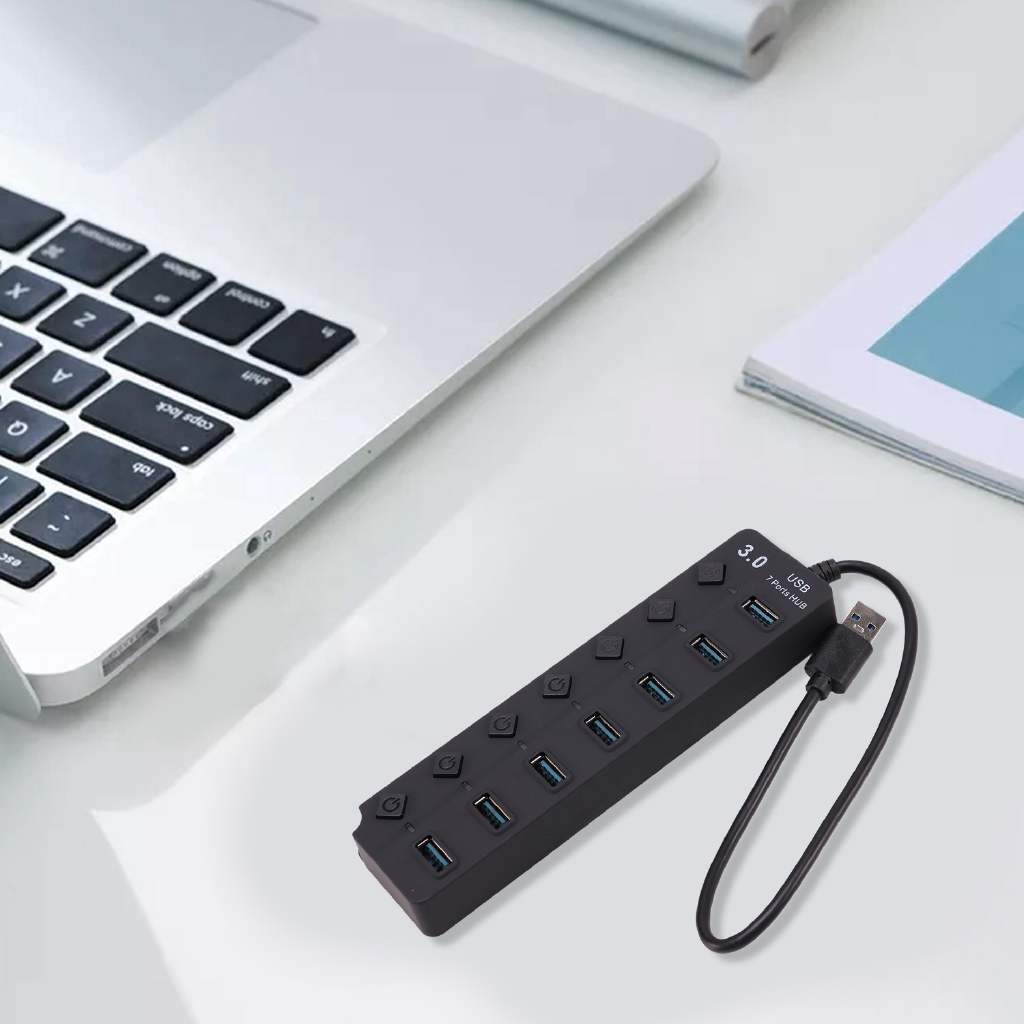 Bộ Chia 7 Cổng Usb 3.0 5gbps Tốc Độ Cao