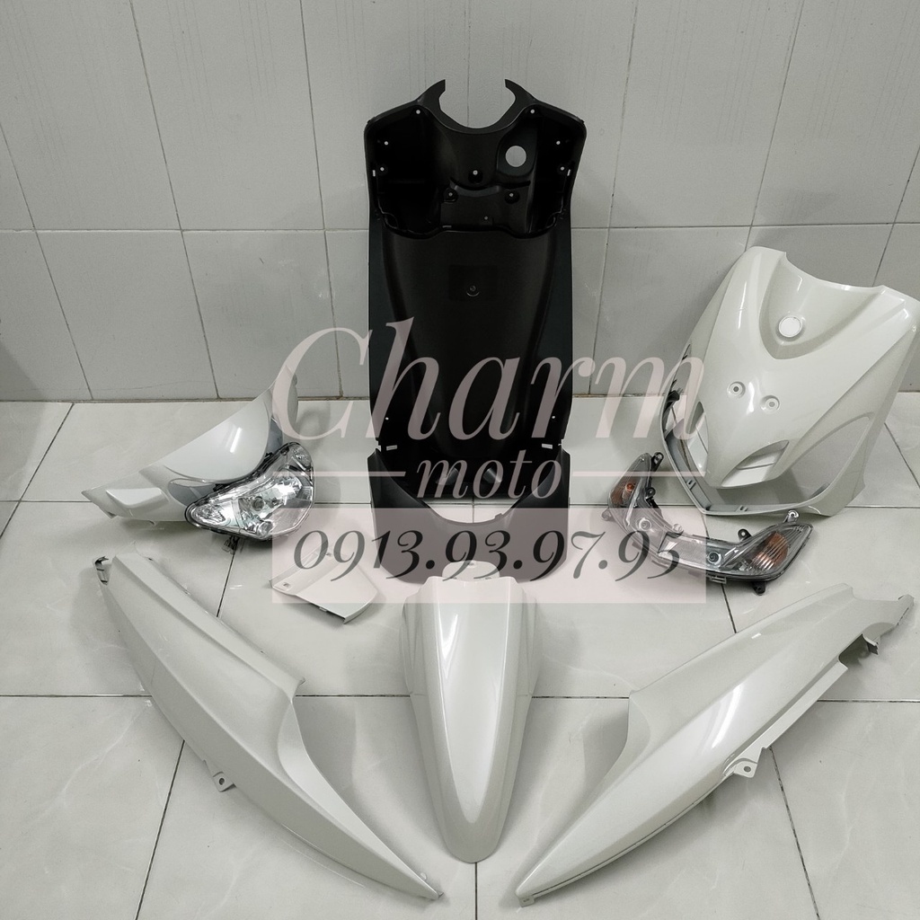 Dàn áo MIO smile bộ Full đồ màu  - Plastic full set for Mio Smile