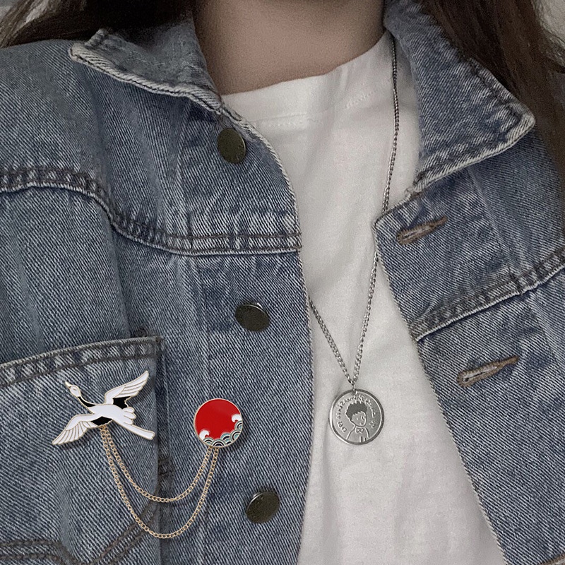 Ghim Cài Áo Họa Tiết Hoạt Hình Nhật Bản Đáng Yêu Thời Trang 2022