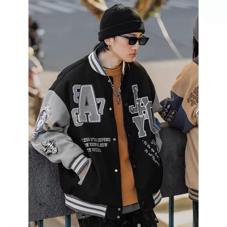 ÁO KHOÁC BOMBER NAM NỮ THỜI TRANG CHẤT NHẤT QUẢ ĐẤT HỌA TIẾT TINH TẾ THỜI TRANG