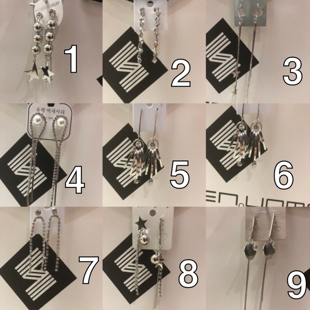 Combo bông tai thái giá sỉ