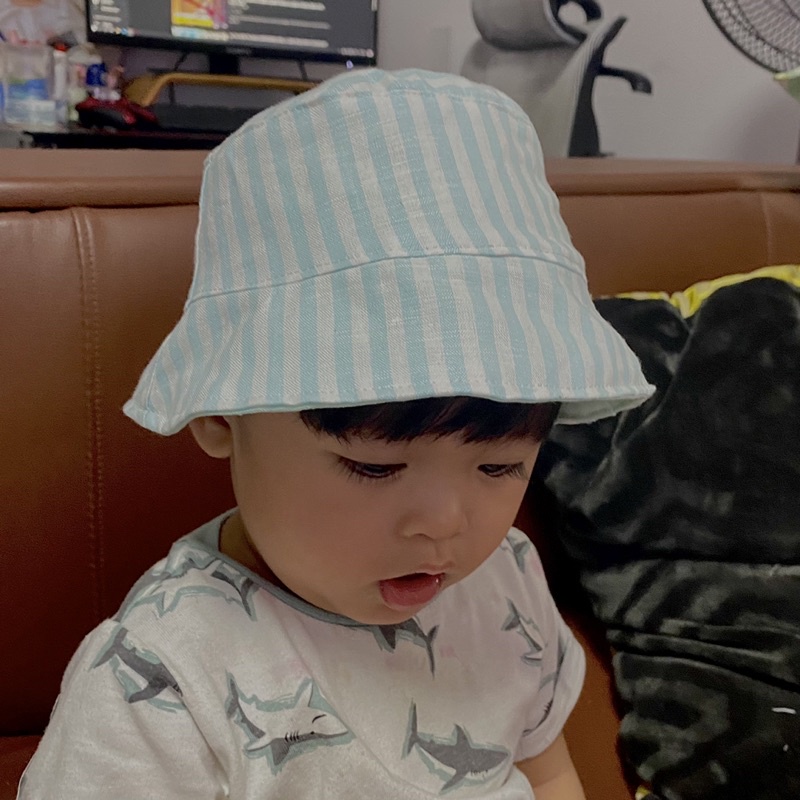 Nón bucket 2 mặt cho bé