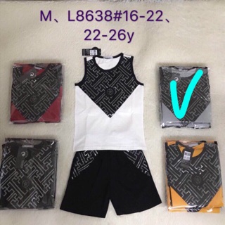 Combo bộ ba lỗ cho bé trai 25 kg