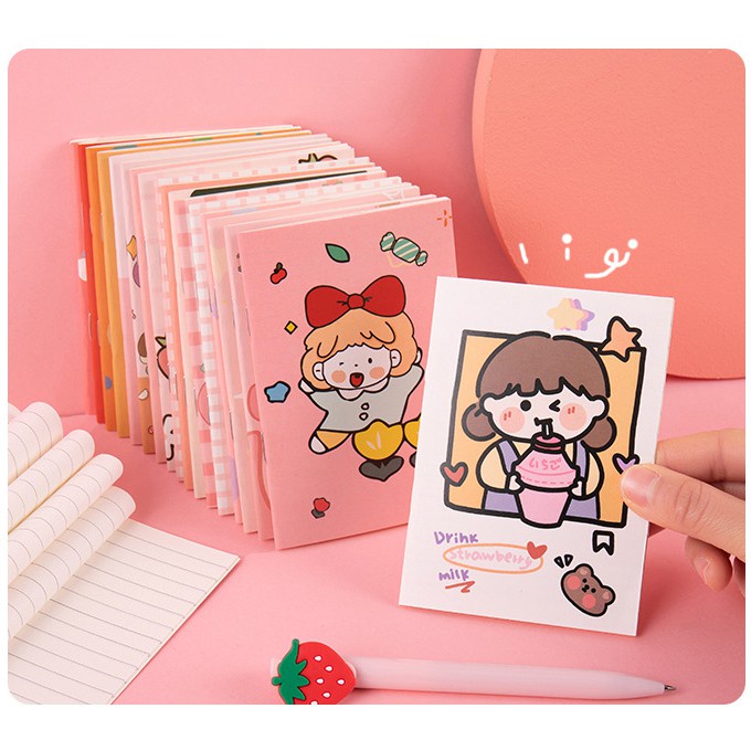 [Deal 1k] Sổ Tay mini 32 Trang Cute Dễ Thương - VPP THIÊN ÁI