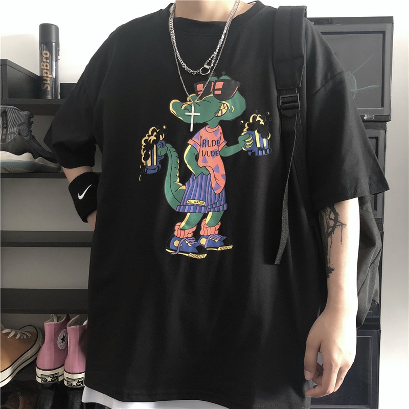 Áo thun form rộng unisex Yinxx, áo phông tay lỡ ATL09 | BigBuy360 - bigbuy360.vn