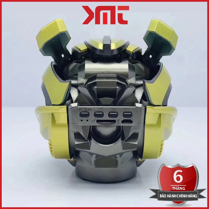 Loa bluetooth bumblebee transformer công nghệ 5.0 âm bass siêu trầm, mắt có đèn LED xanh cực đẹp KMT Store LBT03