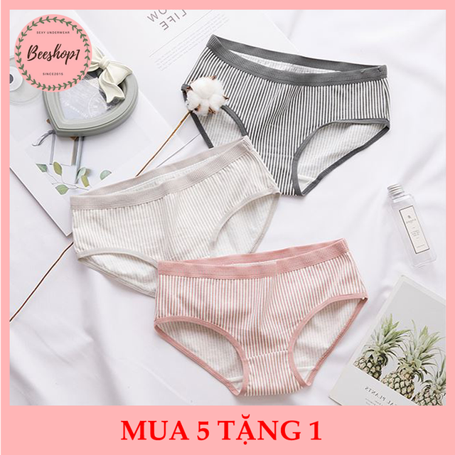 [Mã WASTDEP giảm 5K đơn bất kì] [CÓ SIZE L Quần lót nữ, quần lót cotton siêu thấm mút mồ hôi QC35