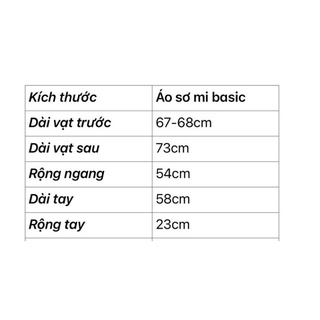 [ FREE SHIP] Sơ Mi Bazic Trơn Túi Trước