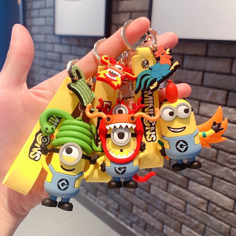 Móc Khóa Minions 12 Con Giáp Độc Đáo Dễ Thương Cao Cấp Hot Trend Phụ Kiện Túi Xách Balo Dobi M10