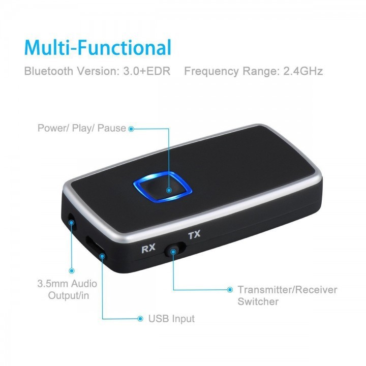 Bộ Thu Phát Âm Thanh Bt4821 2 Trong 1 Bluetooth V2.1 Edr 3.5mm A2dp