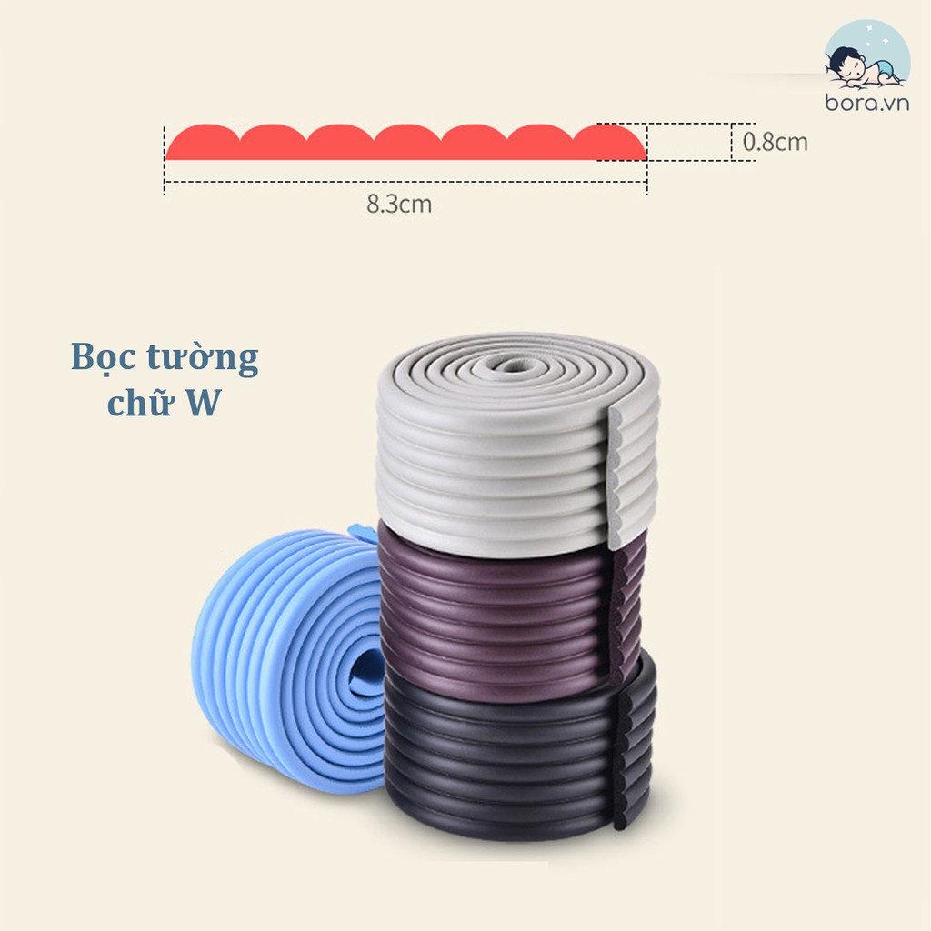 Xốp bọc cạnh bàn, góc bàn giữ an toàn cho bé