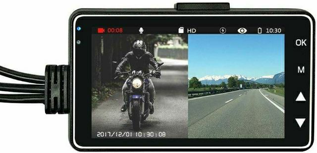 Máy Ghi Hình Kép Chuyên Dụng Cho Xe Mô Tô | BigBuy360 - bigbuy360.vn